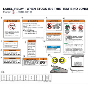 LABEL, RELAY - WHEN STOCK IS 0 THIS ITEM IS NO LONGER AVAILABLE product image