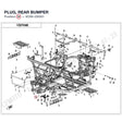 PLUG, REAR BUMPER product image