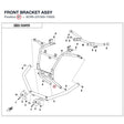 FRONT BRACKET ASSY - NO LONGER AVAILABLE product image