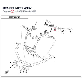 REAR BUMPER ASSY product image