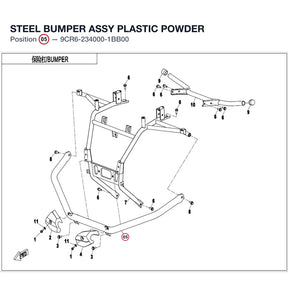 STEEL BUMPER ASSY product image