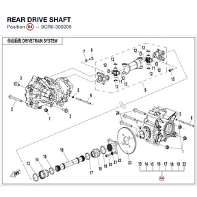REAR DRIVE SHAFT product image