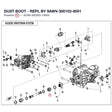 DUST BOOT - REPL BY 9AWV-300103-8001 product image
