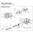 REAR CORE SHAFT product image