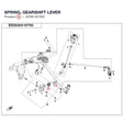 SPRING, GEARSHIFT LEVER product image