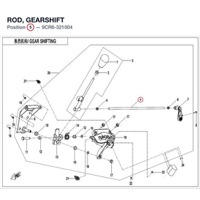 ROD, GEARSHIFT product image