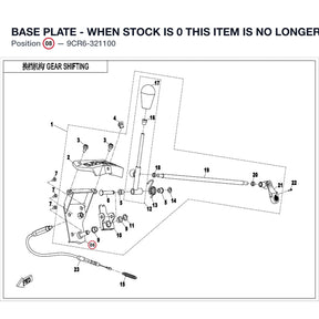 BASE PLATE - WHEN STOCK IS 0 THIS ITEM IS NO LONGER AVAILABLE product image