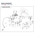 KNOB, GEARSHIFT product image