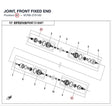 JOINT, FRONT FIXED END product image