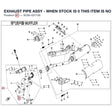 EXHAUST PIPE ASSY - WHEN STOCK IS 0 THIS ITEM IS NO LONGER AVAILABLE product image
