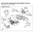 DECO PLATE, DASHBOARD COVER product image