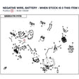NEGATIVE WIRE, BATTERY - WHEN STOCK IS 0 THIS ITEM IS NO LONGER AVAILABLE product image
