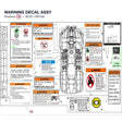 WARNING DECAL ASSY product image