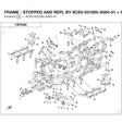 FRAME - STOPPED AND REPL BY 9CSV-031000-A004-01 + 9DSV-030040-6002 + 9DSV-030060-6000 product image