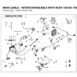 MAIN CABLE - INTERCHANGEABLE WITH 9CSV-150100-7300 product image