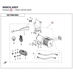 WINCH ASSY product image
