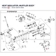 HEAT INSULATOR, MUFFLER BODY product image