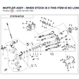 MUFFLER ASSY - WHEN STOCK IS 0 THIS ITEM IS NO LONGER AVAILABLE product image