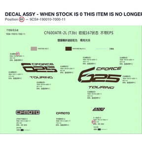 DECAL ASSY - WHEN STOCK IS 0 THIS ITEM IS NO LONGER AVAILABLE product image