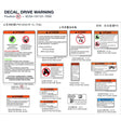 DECAL, DRIVE WARNING product image