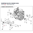 DAMPING BLOCK, ENGINE product image