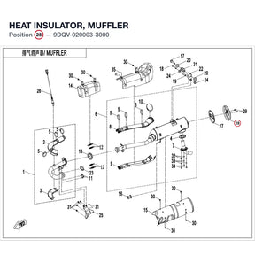 HEAT INSULATOR, MUFFLER product image