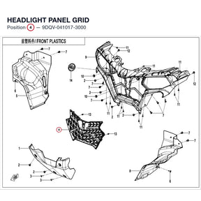 HEADLIGHT PANEL GRID product image