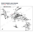 FRONT FENDER product image