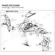 FRONT TOP COVER product image