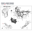 FRONT LOWER FENDER product image