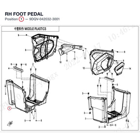 RH FOOT PEDAL product image