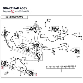 BRAKE PAD ASSY product image