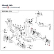 BRAKE PAD product image