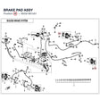 BRAKE PAD ASSY product image