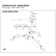 LOWER BLOCK, HANDLEBAR product image