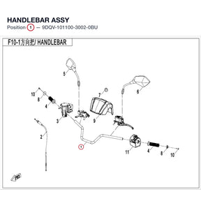 HANDLEBAR ASSY product image