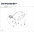 DAMPING RUBBER GASKET product image