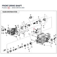 FRONT DRIVE SHAFT product image