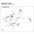 GEARSHIFT LEVER product image