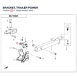 BRACKET, TRAILER POWER product image
