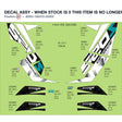 DECAL ASSY - WHEN STOCK IS 0 THIS ITEM IS NO LONGER AVAILABLE product image