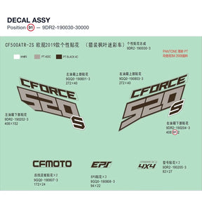 DECAL ASSY product image