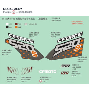 DECAL ASSY product image