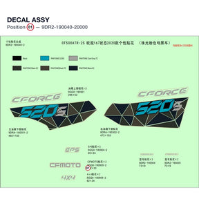 DECAL ASSY product image