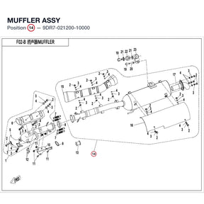 MUFFLER ASSY product image