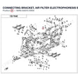 CONNECTING BRACKET, AIR FILTER product image