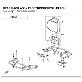 REAR RACK ASSY product image