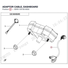 ADAPTOR CABLE, DASHBOARD product image