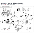 FLASHER - REPL BY 9DRV-161000-B001 product image