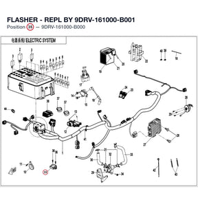 FLASHER - REPL BY 9DRV-161000-B001 product image